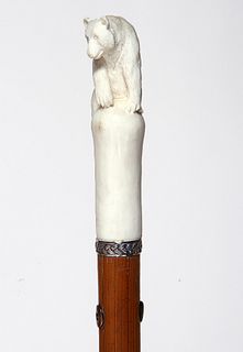 Stag Bear Cane