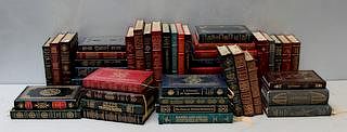 A Collection of Easton Press Leather Bound Books.