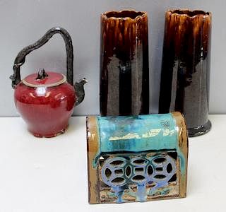 Lot of  Antique Asian Items To Inc,