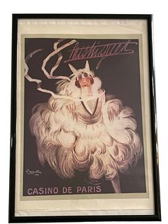 MISTINGUETT Casino De Paris LEONETTO CAPPIELLO Poster