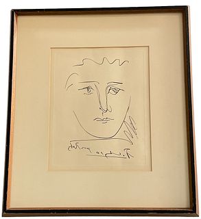 Mid Century PICASSO "Pour Roby" Etching