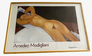 AMEDEO MODIGLIANI Art Exhibition Poster 