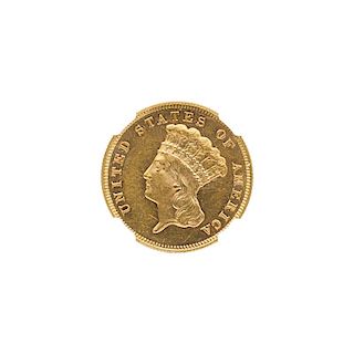 U.S. 1881 $3.00 GOLD COIN