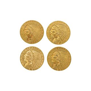 U.S. $2.50 GOLD COINS