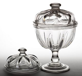 PILLAR-MOLDED COVERED COMPOTE