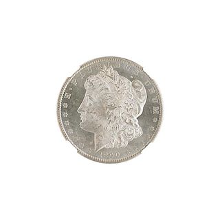 1890 P, O AND S MORGAN SILVER DOLLAR COINS