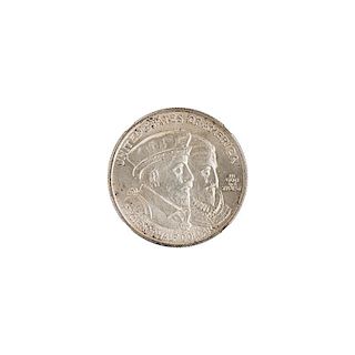 U.S. 1924 HUGUENOT 50C COMMEMORATIVE COIN