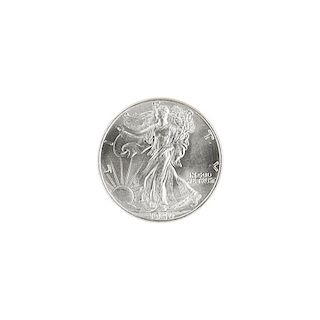 1946 P, D, AND S WALKING LIBERTY 50C COIN