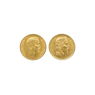 FRENCH GOLD COINS