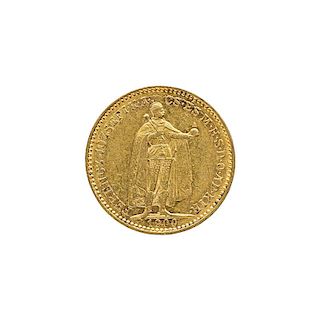 1900 20 KORONA GOLD COIN