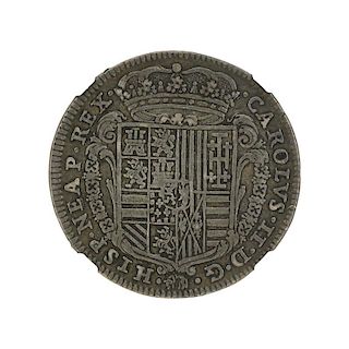 1687 AGA ITALY TARI COIN
