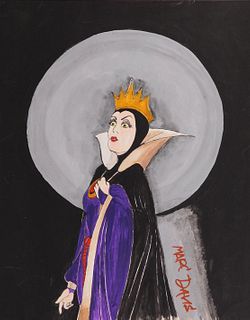 Marc Davis Attributed: Evil Queen (Queen Grimhilde)