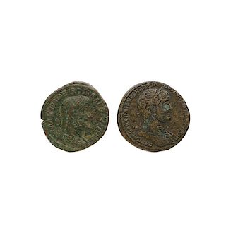 ANCIENT ROMAN AE SESTERTIUS COINS