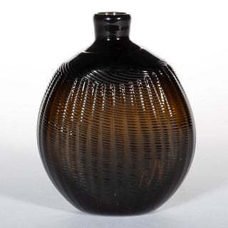 PATTERN-MOLDED HALF-POST PITKIN-TYPE FLASK