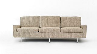 Knoll sofa, 30" h., 90" w.