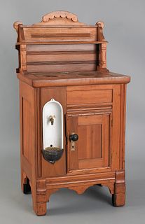 Victorian cooler cupboard, 19th c., 52" h., 24 1/2