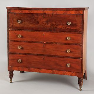 Pennsylvania Sheraton mahogany dresser, ca. 1820,7