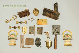 Collection of early hardware to include locks.