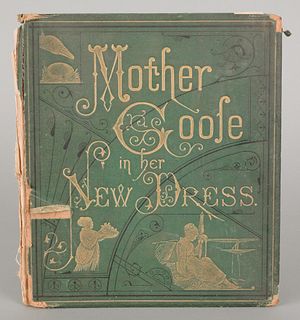 Copy of Mother Goose in her New Dress, with eleven
