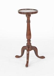 Mahogany wine stand, early 19th c., 27 3/4" h., 10