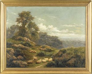 Charles Passey (British, 1840-1915), oil on canvas