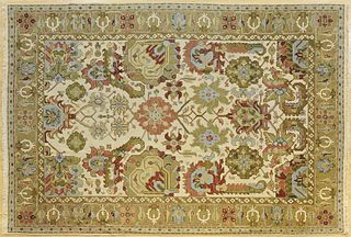Agra carpet, 13' 9" x 9' 9".