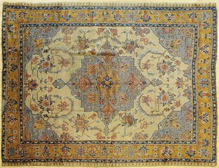 Oushak carpet, 11' 2" x 9' 3".