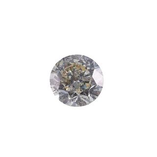 GIA 0.70ct M I2 Round Diamond