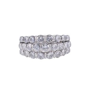 Tiffany &amp; Co Platinum Diamond Ring