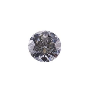 GIA 0.40ct D I2 Round Diamond