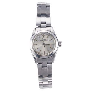 Rolex Oyster Perpetual 26mm Stainless Steel Automatic Ladies Watch 6719