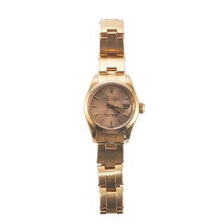Rolex Datejust 18k Yellow Gold Ladies Automatic Watch 6916