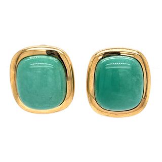 14k Turquoise Earrings