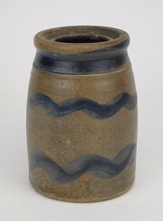 Stoneware canning jar
