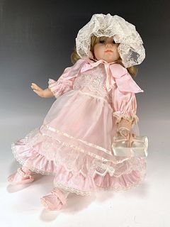 SEYMOUR MANN NUMBERED PORCELAIN BABY DOLL