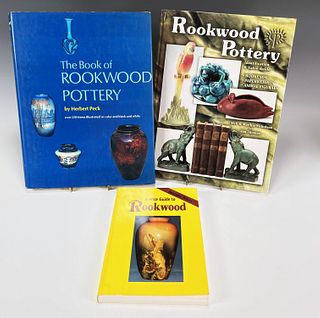3 BOOKS ON ROOKWOOD POTTERY
