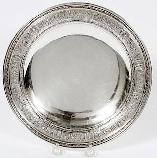 INTERNATIONAL WEDGWOOD STERLING SILVER FOOTED TRAY