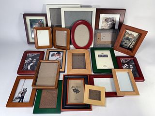 WOOD AND COLORED FRAMES