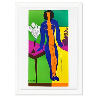 Henri Matisse 1869-1954 (After), "Zulma" Framed Limited Edition Lithograph with Certificate of Authenticity.