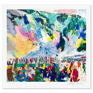 LeRoy Neiman (1921-2012), "Aspen Mountain Rendezvous" Limited Edition Serigraph, Numbered 332/350 and Hand Signed with Letter of Authenticity.