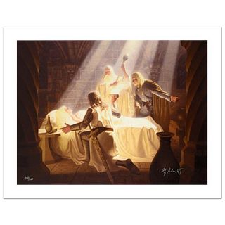 The Healing Of Eowyn Limited Edition Giclee on Canvas by The Brothers Hildebrandt. Numbered and Hand Signed by Greg Hildebrandt. Includes Certificate 