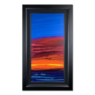 Wyland, "Ocean One" Framed Original Painting on Canvas, Hand Signed with Letter of Authenticity.