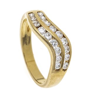 Diamond ring GG 585/000 with 1