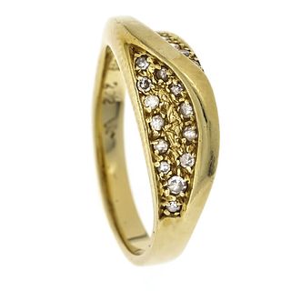 Diamond ring GG 585/000 with d