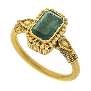 Emerald ring GG 916/000 with o