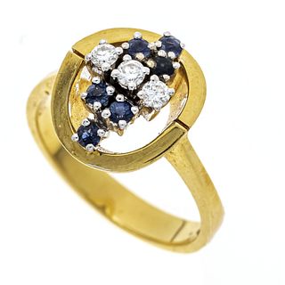 Sapphire-cut diamond ring GG 7