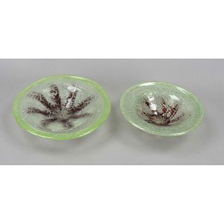 Two round bowls, WMF Ikora, 19