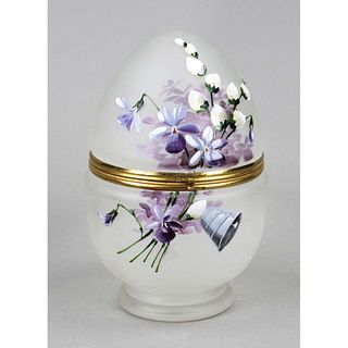 Egg-shaped lidded goblet, 20th