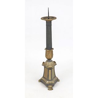Large altar candlestick, 19th c.