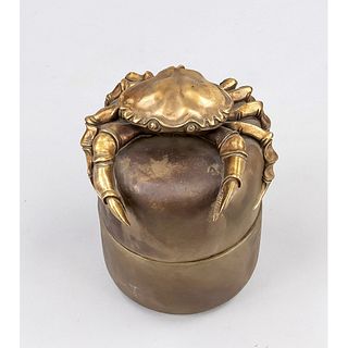 Lidded box with crab, Germany 2n